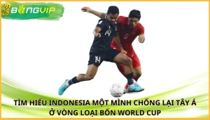 Indonesia một mình chống lại Tây Á ở vòng loại bốn World Cup