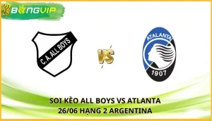 soi kèo All Boys vs Atlanta