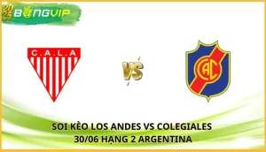 soi kèo Los Andes vs Colegiales